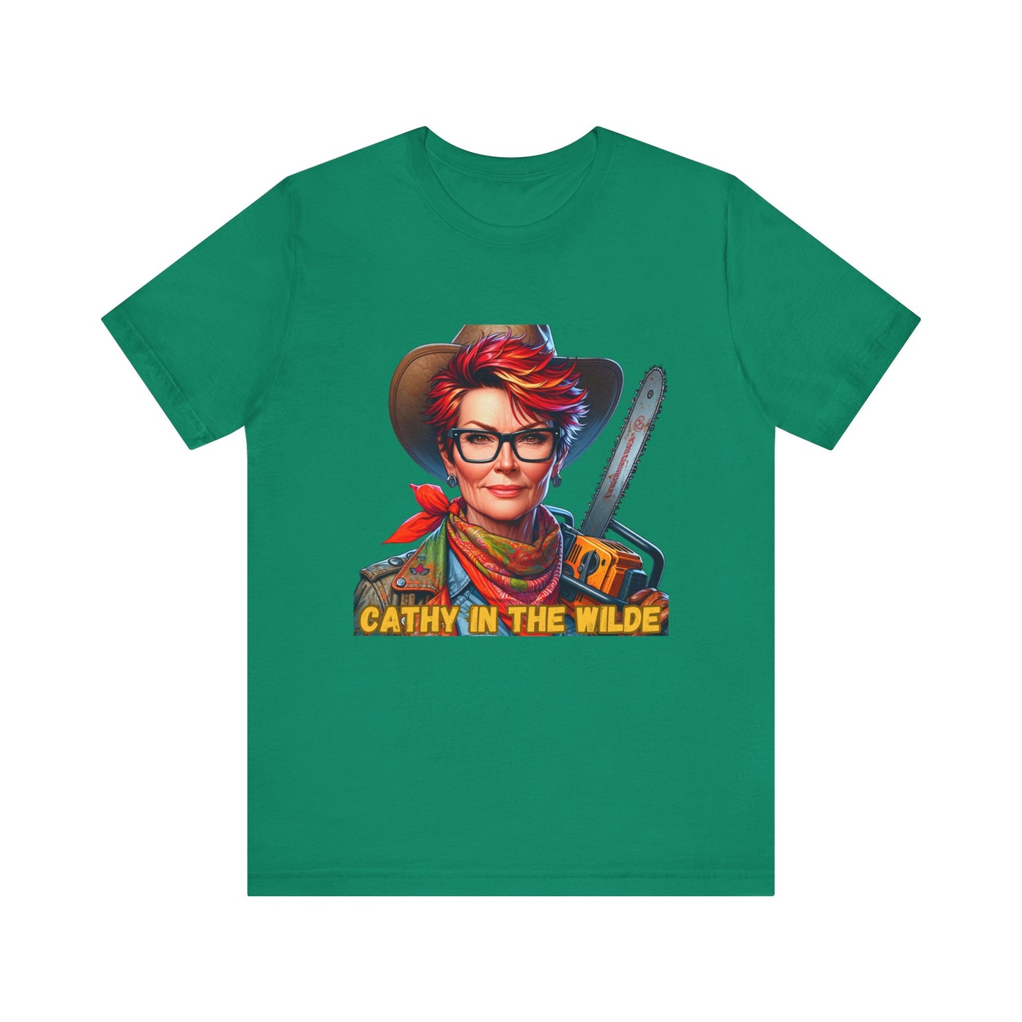 Living off the Grid- Cathy In the Wilde - Unisex Jersey Short Sleeve Tee