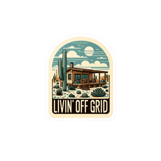 Livin' Off Grid- Cathy In the Wilde Kiss-Cut Vinyl Decals